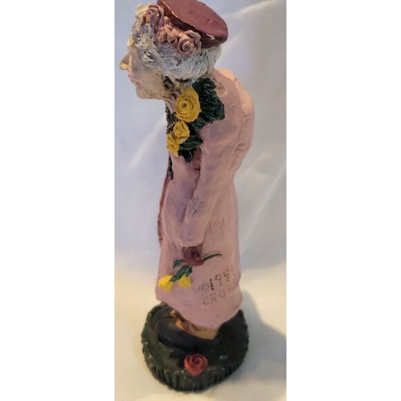 Crunkleton Grandma Mattie Figurine By Hanford Limited Reproduction 1991 - Picture 8 of 12